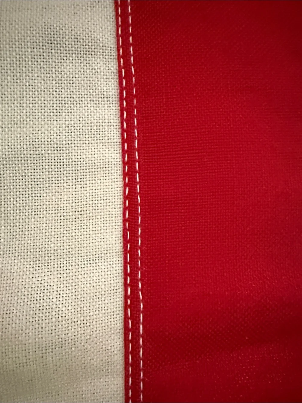 Vintage 48 Star American Flag Annin Defiance 3x5 Sewn Stripes Cotton USA
